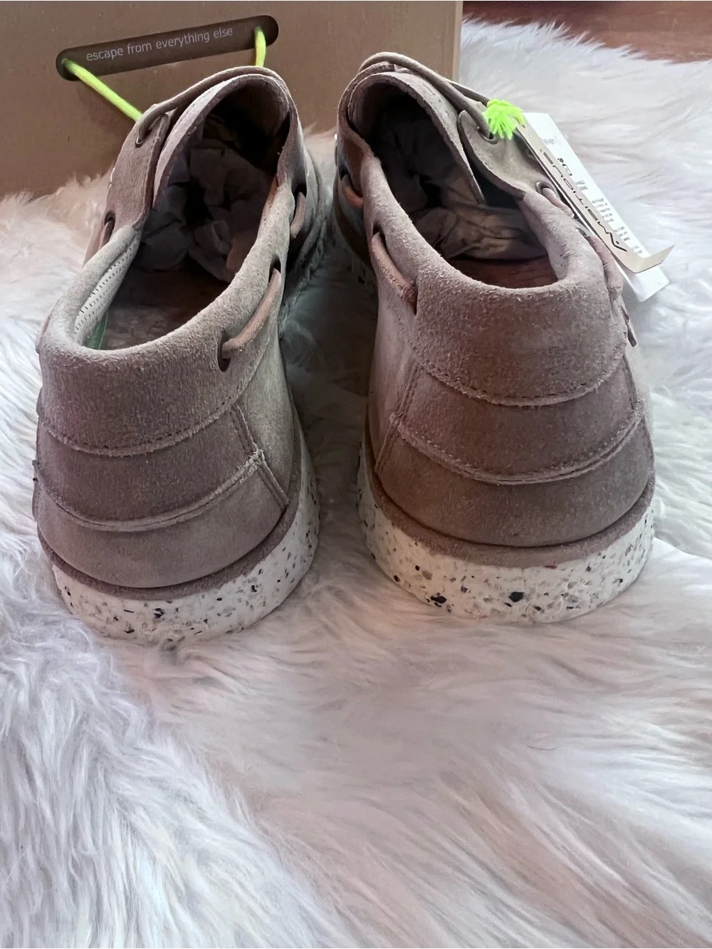 Ambitious men’s NWT suede taupe loafers size 11 US 44 uK